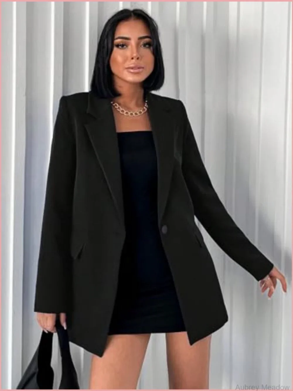 Women Blazers Business Casual Long Sleeve Lapel Pockets Dressy Suit Jackets